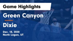 Green Canyon  vs Dixie  Game Highlights - Dec. 18, 2020
