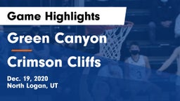 Green Canyon  vs Crimson Cliffs  Game Highlights - Dec. 19, 2020