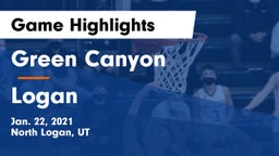 Green Canyon  vs Logan  Game Highlights - Jan. 22, 2021