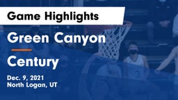 Green Canyon  vs Century  Game Highlights - Dec. 9, 2021