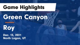 Green Canyon  vs Roy Game Highlights - Dec. 15, 2021