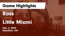 Ross  vs Little Miami  Game Highlights - Feb. 2, 2019