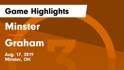 Minster  vs Graham  Game Highlights - Aug. 17, 2019