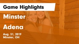 Minster  vs Adena  Game Highlights - Aug. 31, 2019