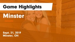 Minster  Game Highlights - Sept. 21, 2019