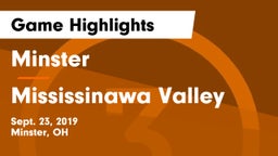 Minster  vs Mississinawa Valley Game Highlights - Sept. 23, 2019