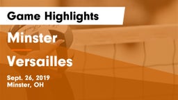 Minster  vs Versailles  Game Highlights - Sept. 26, 2019