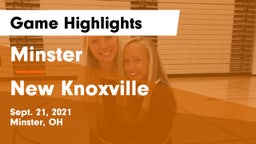 Minster  vs New Knoxville  Game Highlights - Sept. 21, 2021