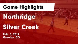Northridge  vs Silver Creek  Game Highlights - Feb. 5, 2019
