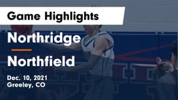 Northridge  vs Northfield  Game Highlights - Dec. 10, 2021