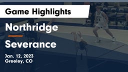 Northridge  vs Severance  Game Highlights - Jan. 12, 2023
