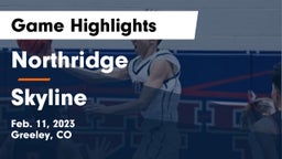Northridge  vs Skyline  Game Highlights - Feb. 11, 2023