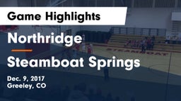 Northridge  vs Steamboat Springs Game Highlights - Dec. 9, 2017