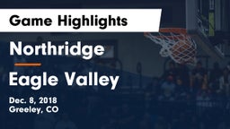 Northridge  vs Eagle Valley  Game Highlights - Dec. 8, 2018