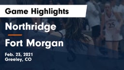Northridge  vs Fort Morgan  Game Highlights - Feb. 23, 2021