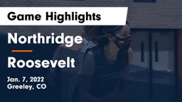 Northridge  vs Roosevelt  Game Highlights - Jan. 7, 2022