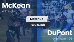 Matchup: McKean  vs. DuPont  2018