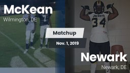 Matchup: McKean  vs. Newark  2019