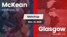 Matchup: McKean  vs. Glasgow  2020