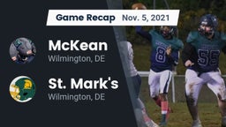 Recap: McKean  vs. St. Mark's  2021
