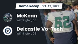 Recap: McKean  vs. Delcastle Vo-Tech  2022