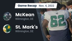Recap: McKean  vs. St. Mark's  2022