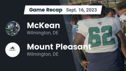 Recap: McKean  vs. Mount Pleasant  2023