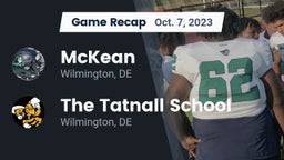 Recap: McKean  vs. The Tatnall School 2023