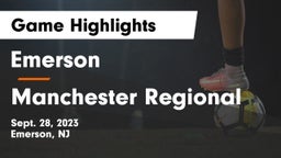 Emerson  vs Manchester Regional  Game Highlights - Sept. 28, 2023