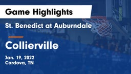 St. Benedict at Auburndale   vs Collierville  Game Highlights - Jan. 19, 2022