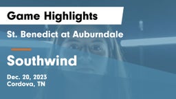 St. Benedict at Auburndale  vs Southwind  Game Highlights - Dec. 20, 2023