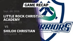 Recap: Little Rock Christian Academy  vs. Shiloh Christian  2016