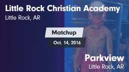 Matchup: Little Rock vs. Parkview  2016