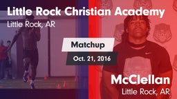 Matchup: Little Rock vs. McClellan  2016