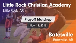 Matchup: Little Rock vs. Batesville  2016