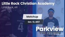 Matchup: Little Rock vs. Parkview  2017