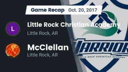 Recap: Little Rock Christian Academy  vs. McClellan  2017