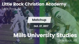 Matchup: Little Rock vs. Mills University Studies  2017