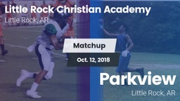 Matchup: Little Rock vs. Parkview  2018