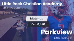 Matchup: Little Rock vs. Parkview  2019
