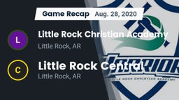 Recap: Little Rock Christian Academy  vs. Little Rock Central  2020