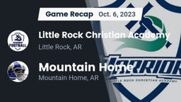 Recap: Little Rock Christian Academy  vs. Mountain Home  2023