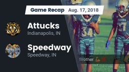 Recap: Attucks  vs. Speedway  2018