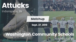 Matchup: Attucks  vs. Washington Community Schools 2019