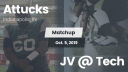 Matchup: Attucks  vs. JV @ Tech 2019