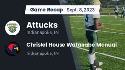 Recap: Attucks  vs. Christel House Watanabe Manual  2023