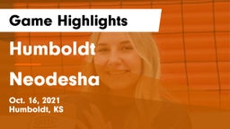 Humboldt  vs Neodesha  Game Highlights - Oct. 16, 2021