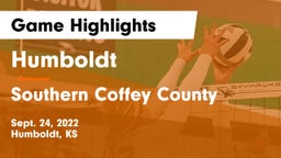 Humboldt  vs Southern Coffey County Game Highlights - Sept. 24, 2022