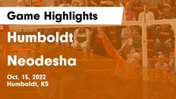 Humboldt  vs Neodesha  Game Highlights - Oct. 15, 2022