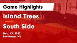 Island Trees  vs South Side  Game Highlights - Dec. 13, 2017